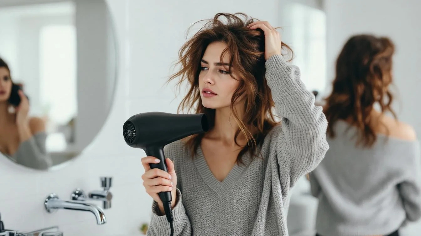 Vorsicht im Badezimmer: Diese 3 Morgenroutinen lassen Ihr Haar schneller dünner werden.
