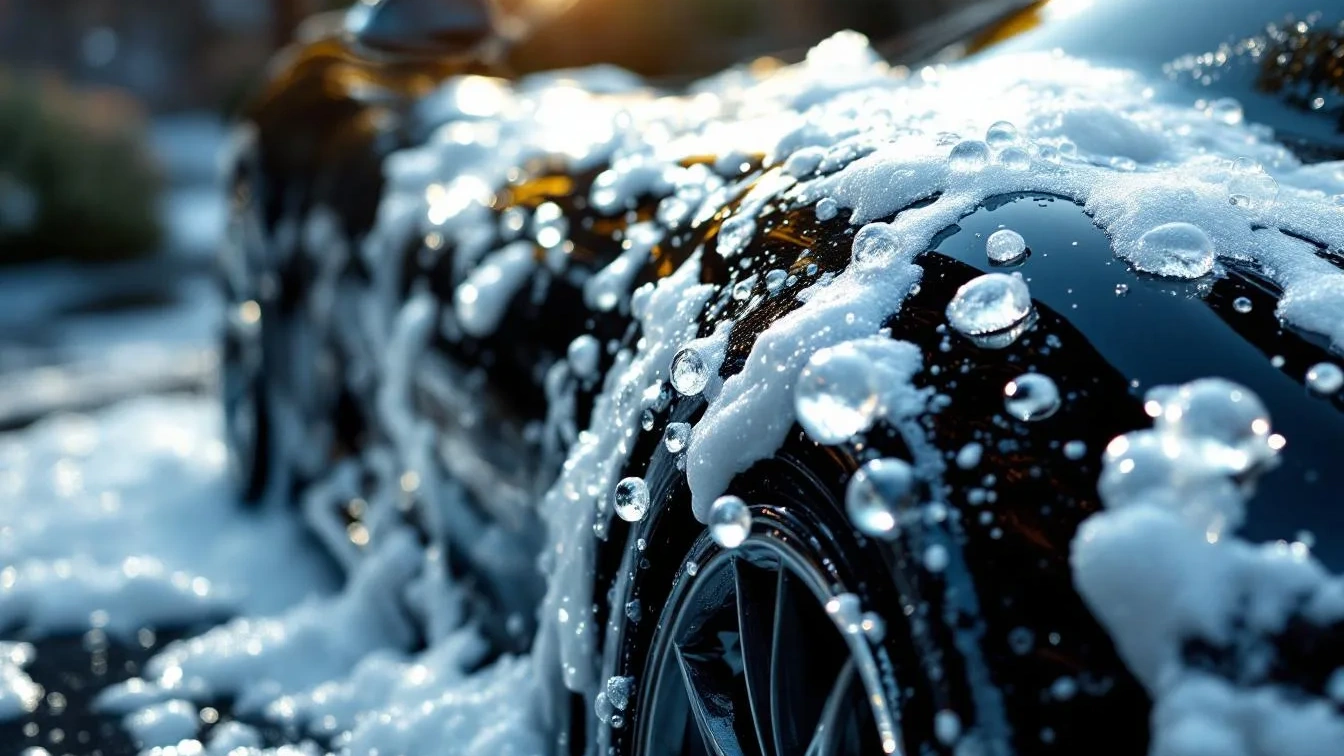 Auto mit Seife einschäumen: Die überraschende Wirkung enthüllt