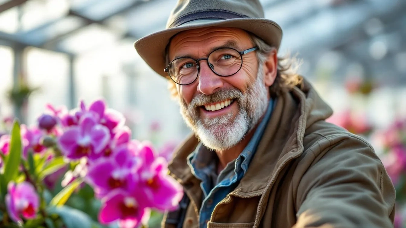 Blütenpracht im Frost: Ein Gärtner verrät das Geheimnis für dauerhaft blühende Orchideen