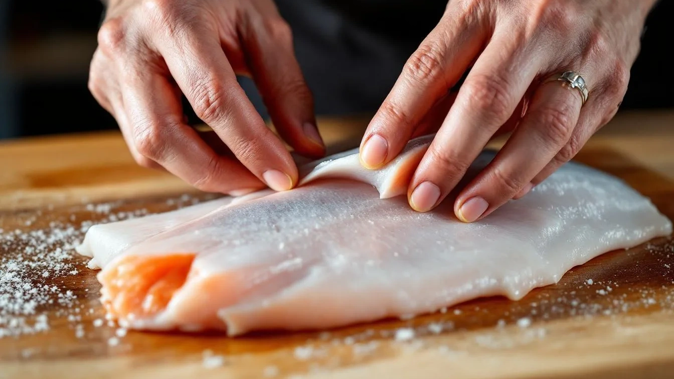 Der Küchen-Trick der Profis: So lässt sich Fischhaut ohne Messer und Kraftaufwand ablösen