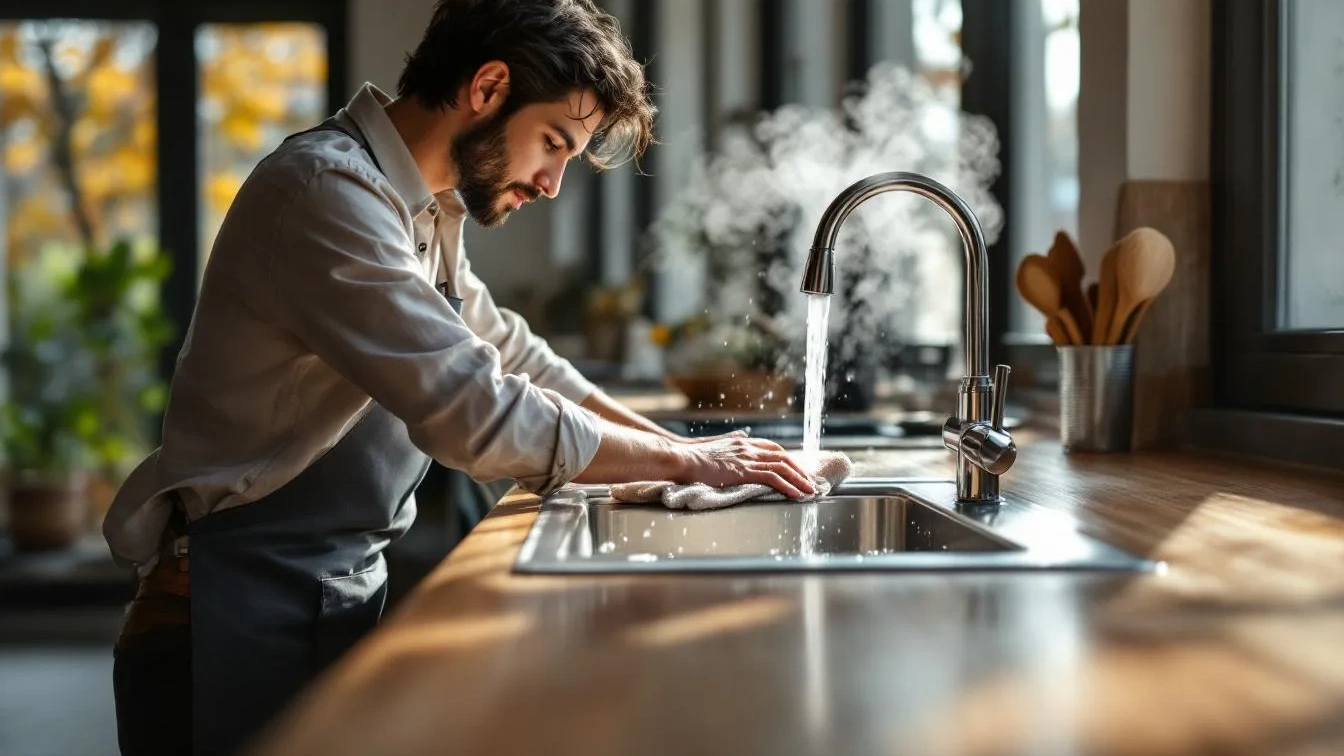Die Heißwasser-Lösung: Weder Essig noch Backpulver – So reinigen Sie die Spüle wirklich effektiv