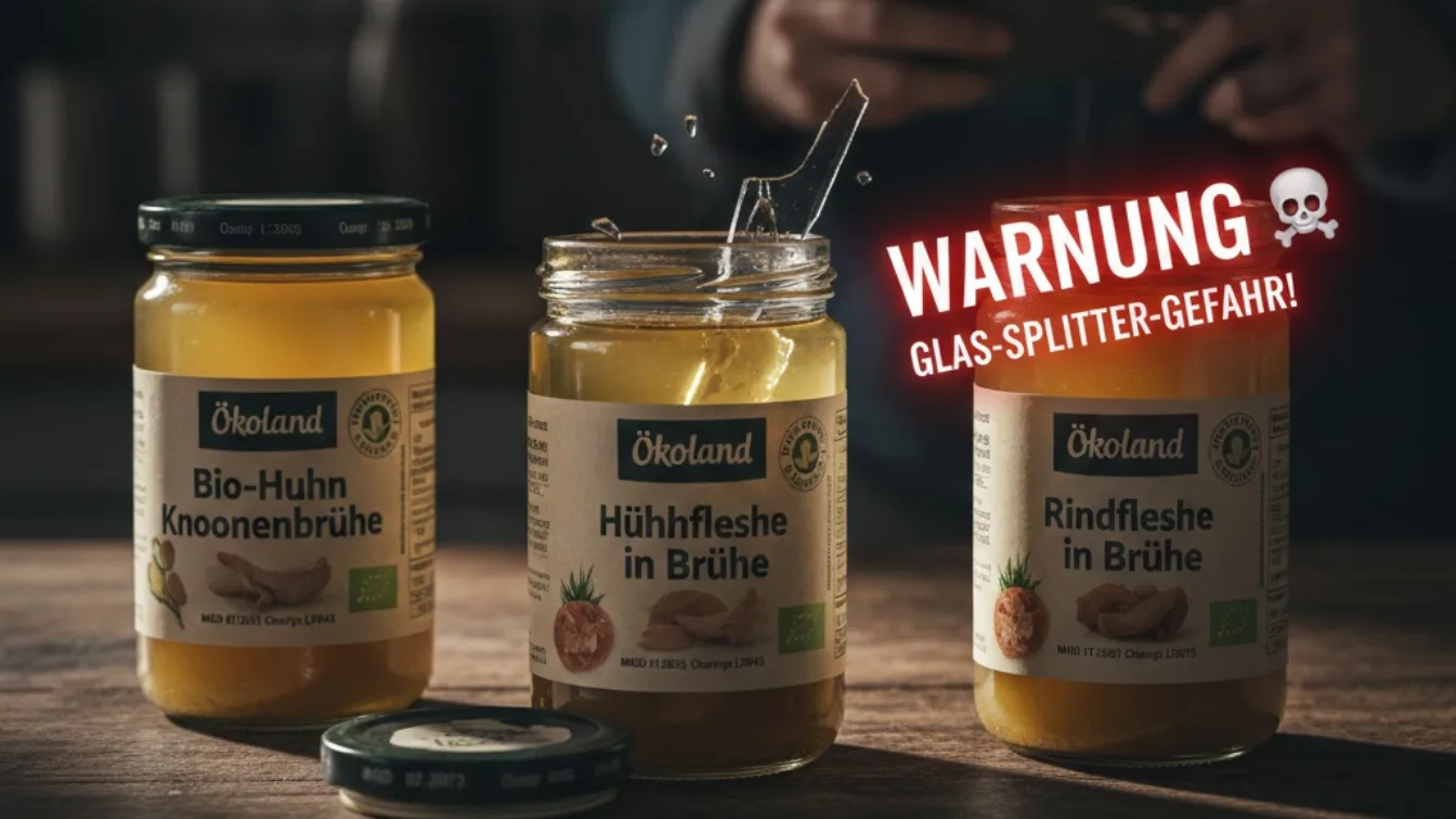 Dringender Bio-Rückruf: Warum Sie diese Gläser heute Abend keinesfalls mehr öffnen sollten! ⚠️