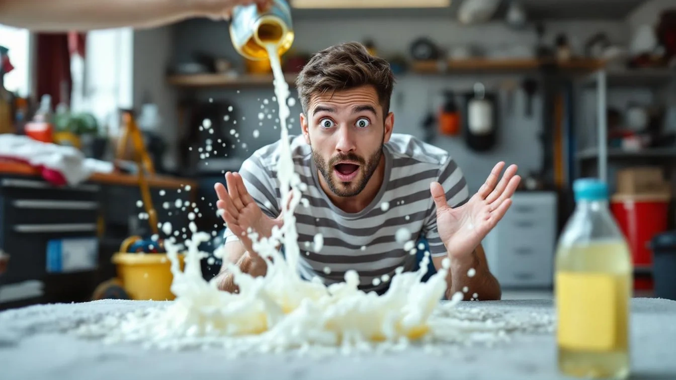 Essig auf Autoteppiche gegossen: Das überraschende Ergebnis hat mich sprachlos gemacht