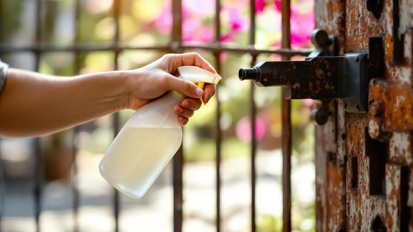 Essig aufs Eingangstor sprühen: Warum es empfohlen wird und welchen Zweck es wirklich erfüllt