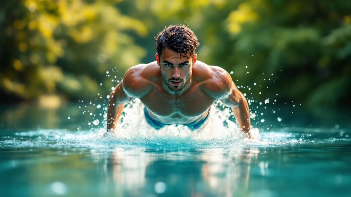 Faszination Kaltwasser: Ein Schwimm-Experte erklärt, warum der Sprung in den See jetzt die Fettverbrennung maximiert