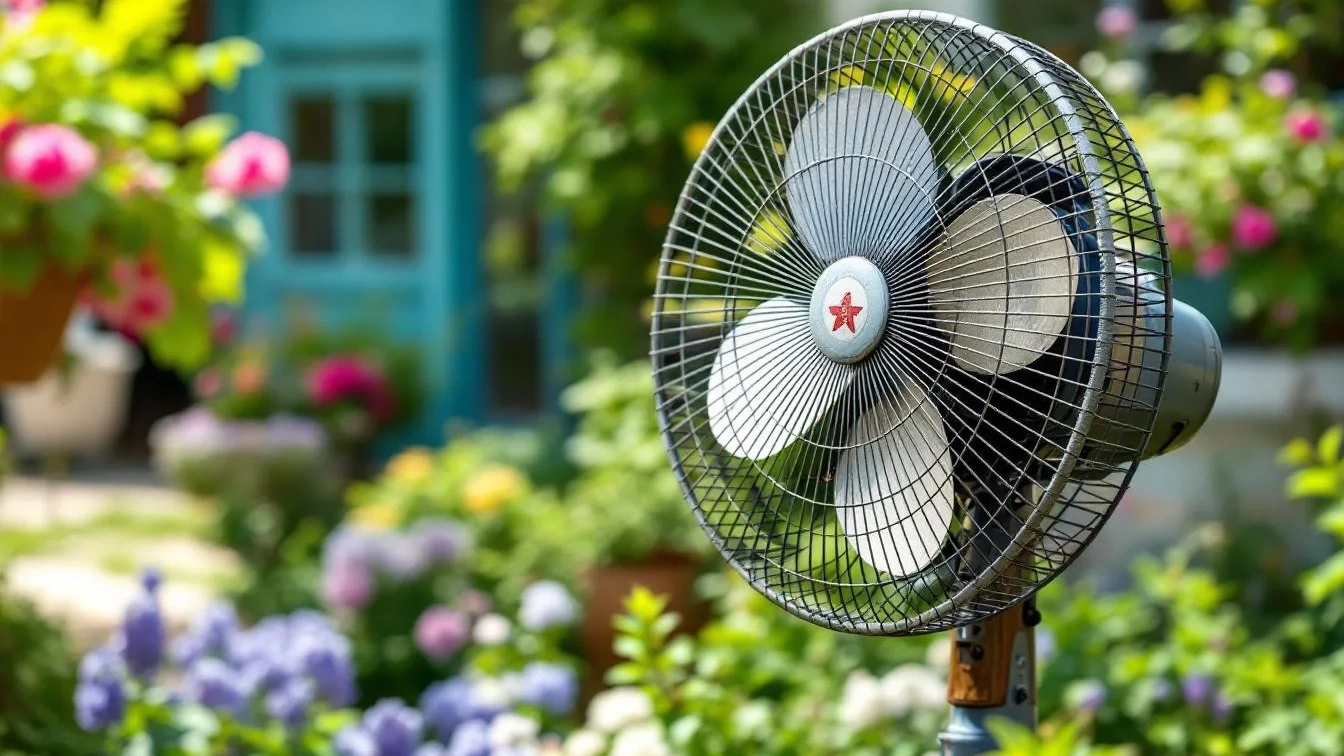 Garten-Recycling: Warum Sie einen alten Ventilator niemals wegwerfen sollten