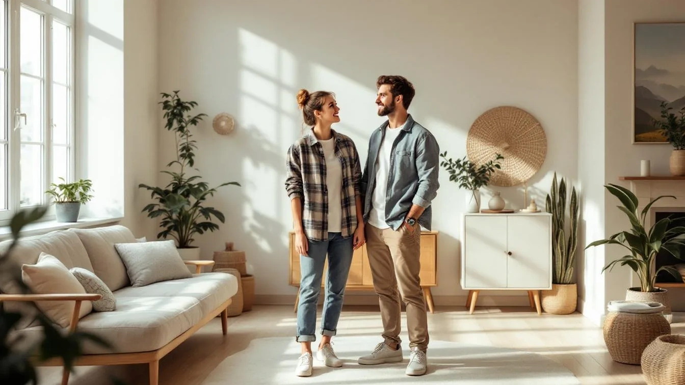 Globaler Wohntrend: Wie ein junges Paar den Japandi-Stil für eine Altbau-Renovierung nutzt