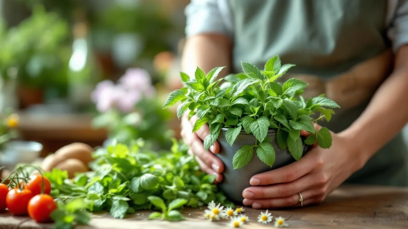 Heilkraft aus dem Beet: Warum bestimmte Gartenkräuter Blähungen und Entzündungen lindern