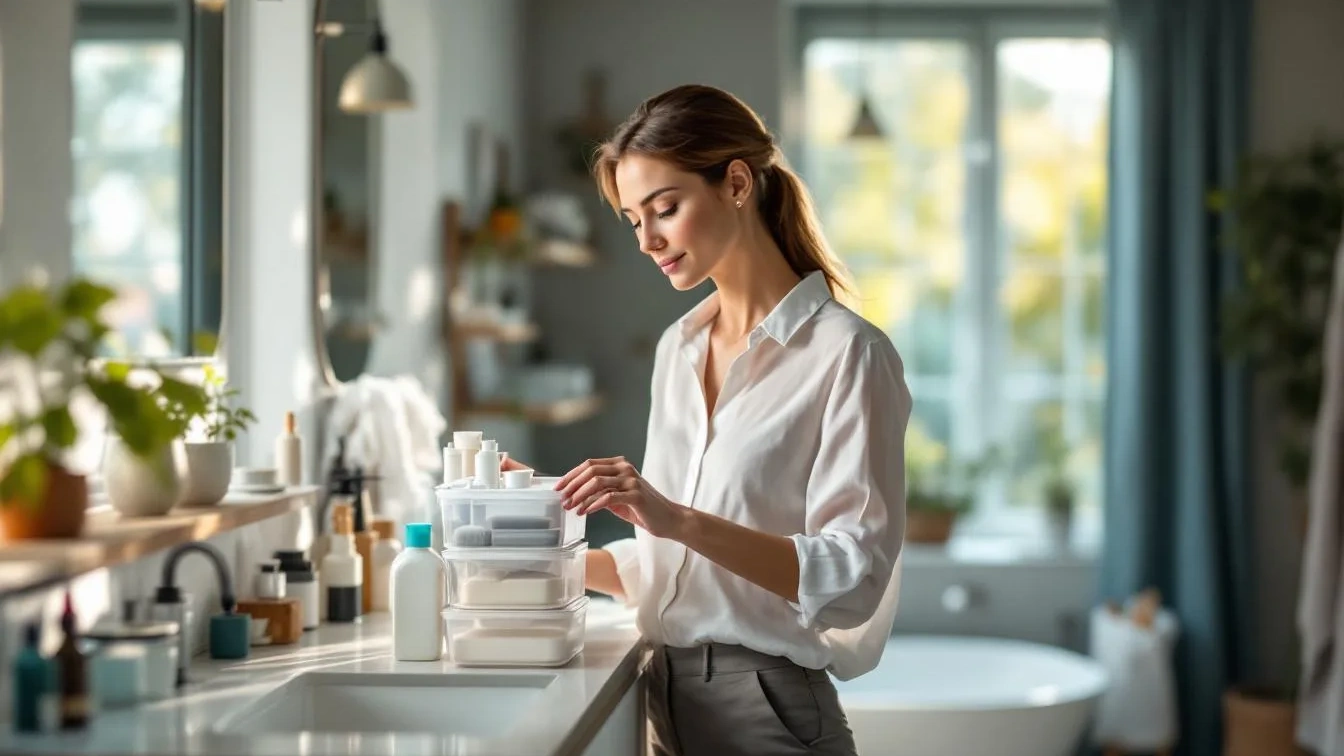 Ich probierte diesen Ikea-Hack aus, mein Bad ist jetzt viel ordentlicher