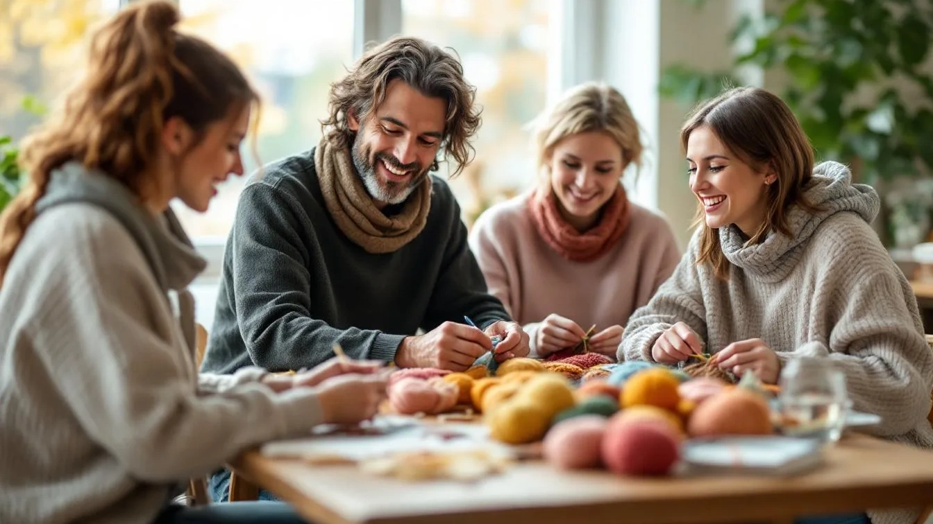 Ich trat einer Strickgruppe bei, und mein soziales Leben blühte auf