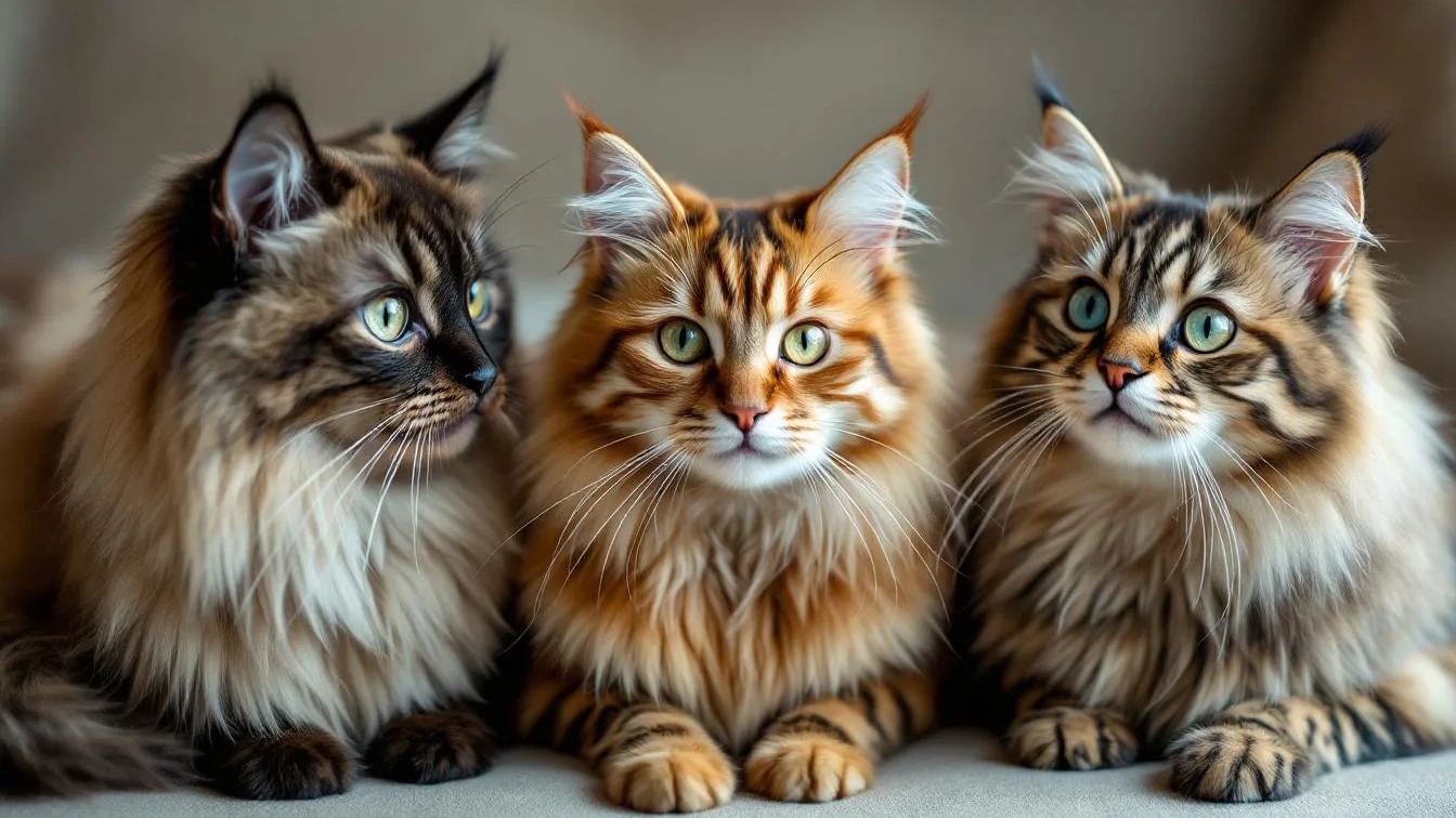 Katzenrassen mit dem bezauberndsten Fell
