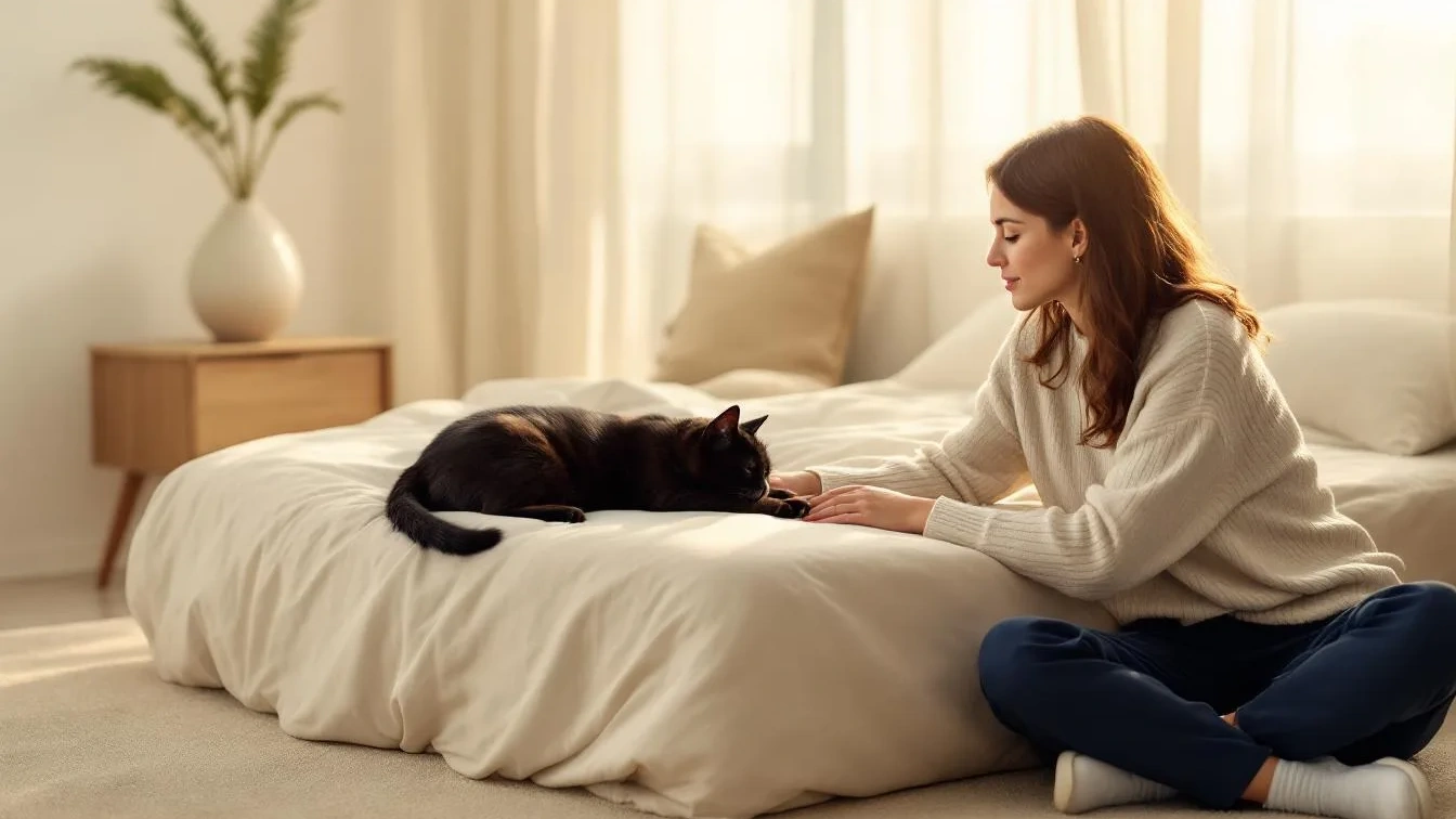 Schlafgewohnheiten Ihrer Katze: Was ihr Lieblingsplatz im Schlafzimmer über Ihre Beziehung verrät