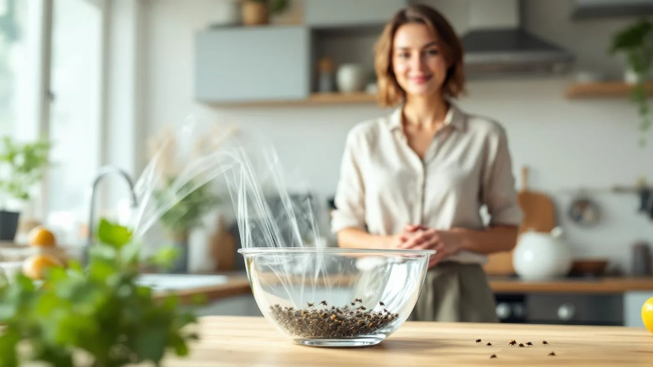 Schluss mit Fliegen: Weder Spray noch Chemie – So nutzen Sie Frischhaltefolie als effektive Falle