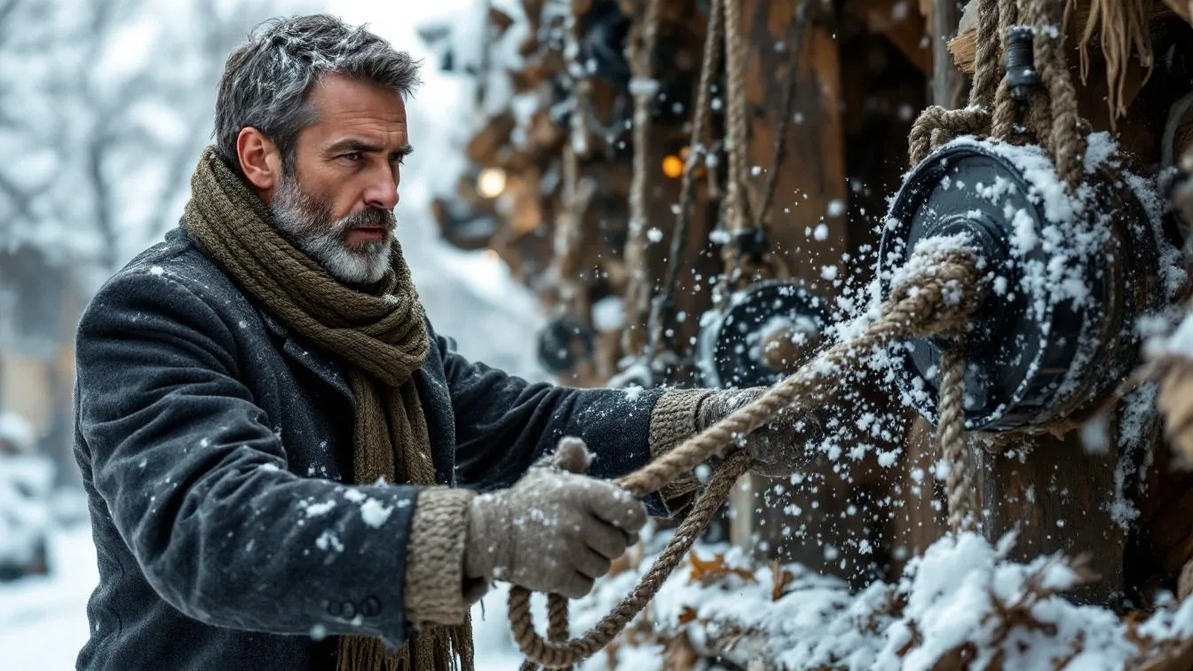 Schnee räumen ohne Schaufel: Dieser simple Seiltrick spart Zeit und Rückenschmerzen