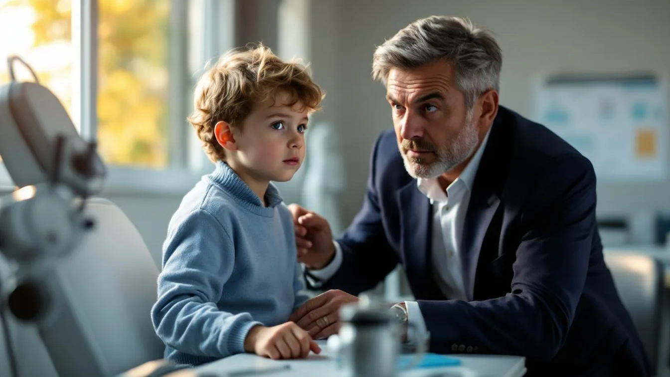 Stumme Warnsignale: Warum Kinderärzte bei einem „gefrorenen Blick“ sofort alarmiert sind