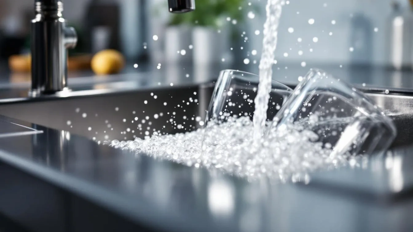 Vorsicht am Spülbecken: Warum ein bestimmter Glastyp Ihre Rohre unbemerkt ruinieren kann