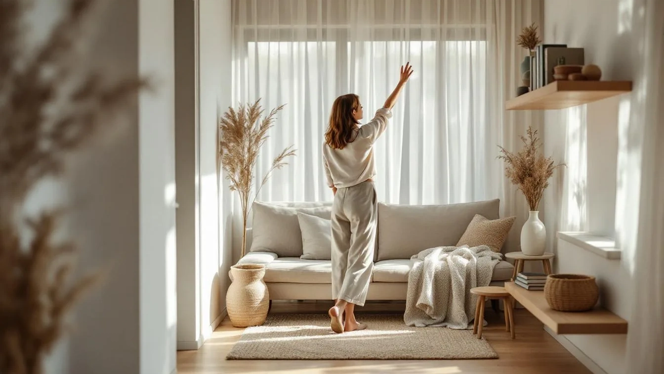 Weder Spiegel noch helle Farben, dieses Prinzip lässt kleine Räume größer wirken