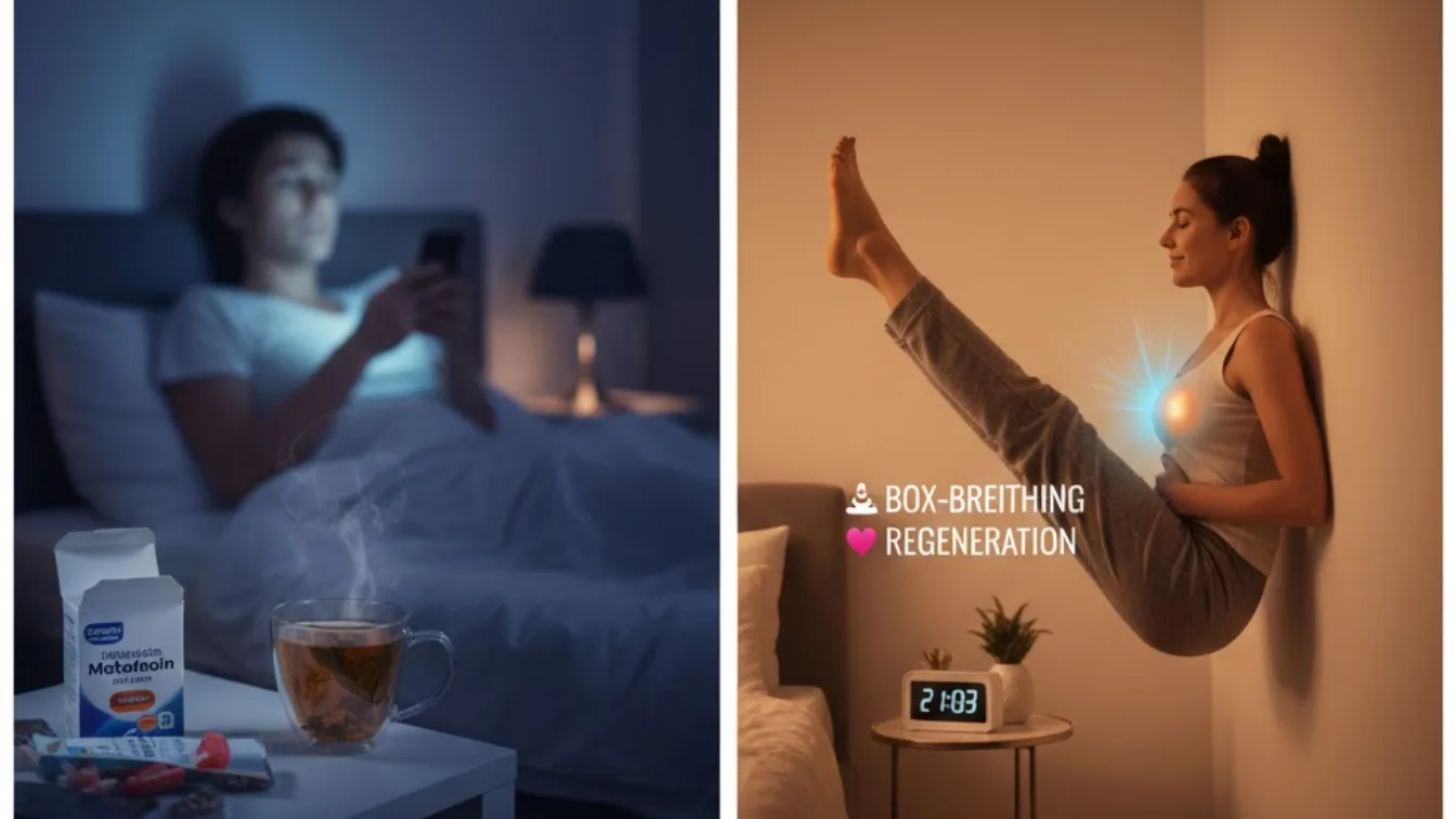 🧘‍♀️ Weder Tee noch Tabletten: Diese 3-Minuten-Gewohnheit vor dem Schlafen verbessert Ihre Regeneration sofort 😴