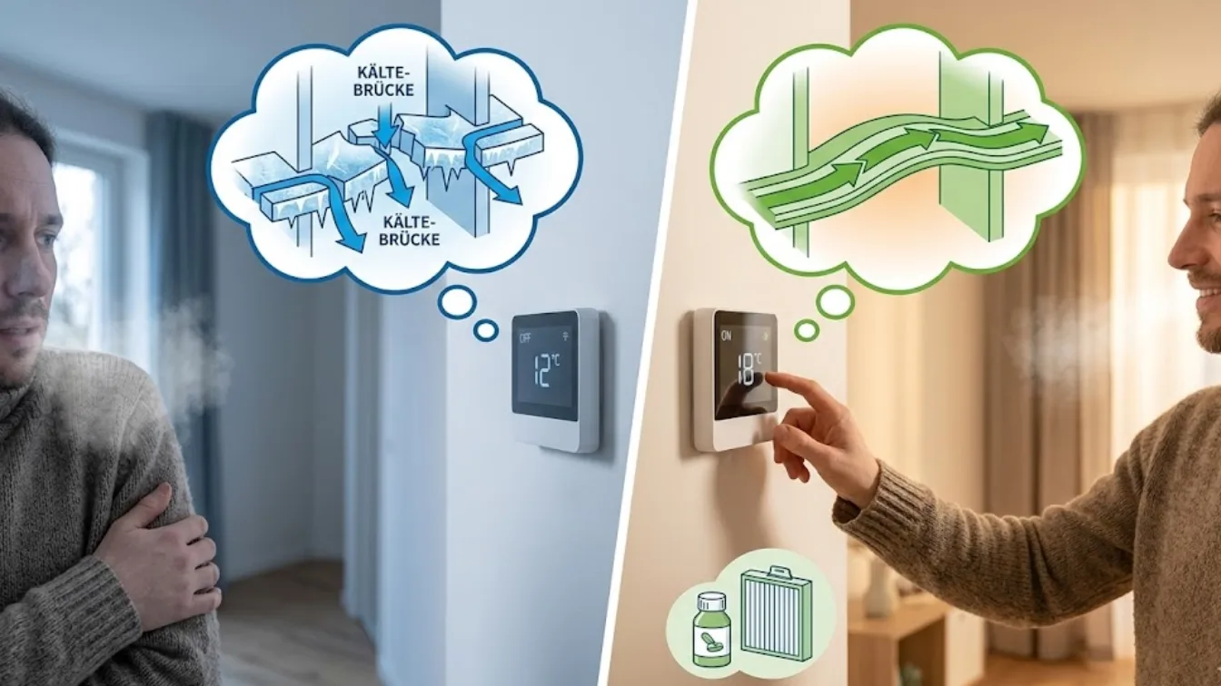 Die Kälte-Brücke: Warum Sie Ihre Heizung im März niemals ganz ausschalten sollten