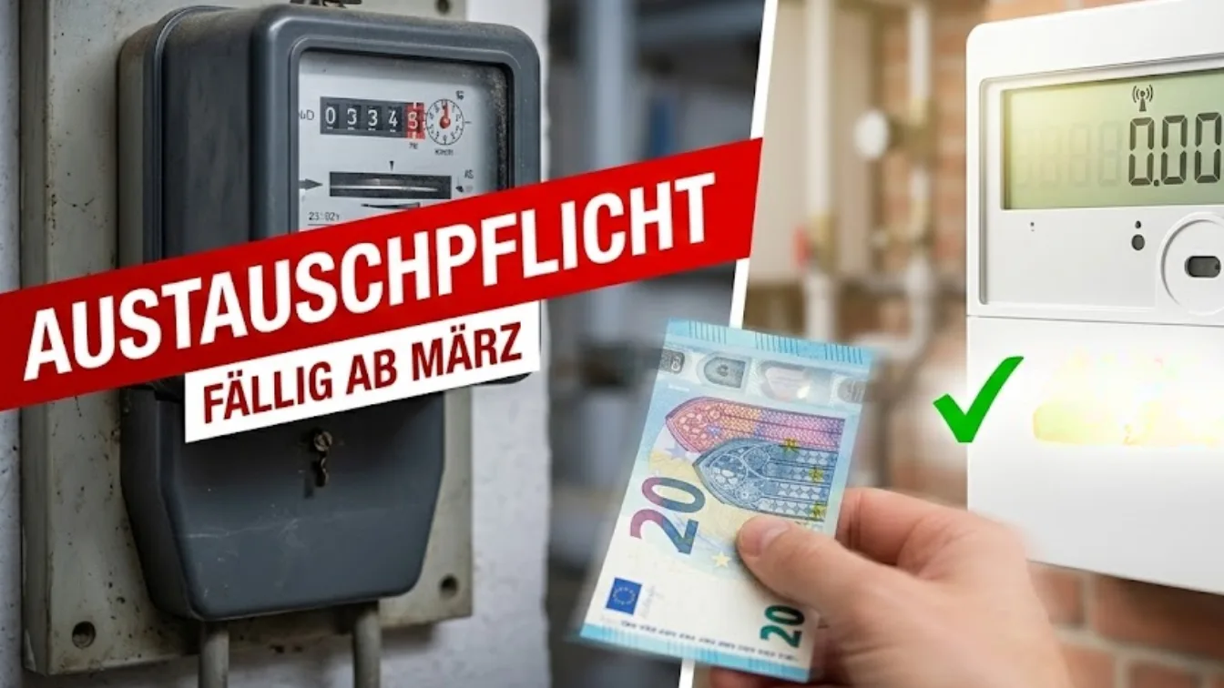 Zwangs-Austausch ab März: Warum Millionen Haushalte jetzt ihren Stromzähler für 20 Euro umrüsten müssen